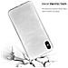 Custodia Compatibile Con Apple Iphone Xs Max In Argento - Coperchio Protettivo In Silicone Tpu Flessibile Con Design Spazzolato - Foto miniatura 6