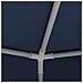 Gazebo Professionale Con Pareti 4x9 M Blu 90 G / m² - Foto miniatura 2
