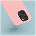 Cover Silicone Iphone 12 / 12 Pro Semi-rigida Opaca Soft Touch Rosa - Foto miniatura 2