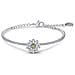 Bracciale Swarovski Rigida Fiore Eterna, Giallo, Mix Di Placcature - Foto miniatura 1