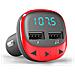 Car Transmitter Fm Red (microsd, Usb Charge, Usb Mp3)  - Foto miniatura 1