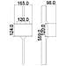 Applique Per Bagno A 2 Luci Ottone Lucido Ip44, G9 - Foto miniatura 2