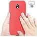 Custodia Tpu Silicone Cover Soft-case Per Huawei P30 Red - Foto miniatura 3