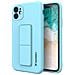Cover Per Iphone 12 Cavalletto Pieghevole Magnetico Azzurra - Foto miniatura 6