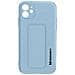 Cover Per Iphone 12 Cavalletto Pieghevole Magnetico Azzurra - Foto miniatura 1