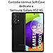 Custodia Tpu Silicone Lite Cover Soft-case Per Samsung Galaxy A52 4g - 5g Light Green - Foto miniatura 2