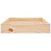 Cuccia Per Cani 61,5x49x9 Cm In Legno Massello Di Pino - Foto miniatura 3