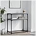 Tavolino Consolle Grigio Sonoma 75x35,5x75 Cm Legno Multistrato - Foto miniatura 1