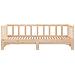 Divano Letto Con Letto Estraibile 90x190 Cm Legno Massello Pino - Foto miniatura 2