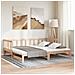 Divano Letto Con Letto Estraibile 90x190 Cm Legno Massello Pino - Foto miniatura 7