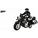 Moto Della Polizia 18 X 12 Cm - Foto miniatura 1