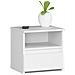 Comodino CL1, 1 cassetto, 40x35x40 cm, Colore Bianco - Foto miniatura 1