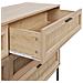 Cassettiera Legno Chiaro 6 Cassetti Pasco - Foto miniatura 6