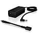 65W Smart AC Adapter Adattatore Nero - Foto miniatura 2