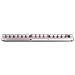 MX 8.2 TKL Wireless XAGA tastiera Gaming USB + RF Wireless + Bluetooth QWERTZ Tedesco Bianco - Foto miniatura 2