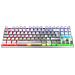 MX 8.2 TKL Wireless XAGA tastiera Gaming USB + RF Wireless + Bluetooth QWERTZ Tedesco Bianco - Foto miniatura 5
