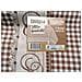 Tovaglia Per 12 Persone 140x230 Cm Lettere E Quadretti In Cotone - Foto miniatura 3