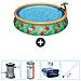 Piscina Fuori Terra - In Giro - 457x84 Cm - Multi - Include Accessori Coordinati Cb54 - Foto miniatura 1