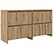 Sideboards 2 pcs rovere artigianale 70 x 41 x 75 cm - Foto miniatura 1