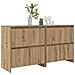 Sideboards 2 pcs rovere artigianale 70 x 41 x 75 cm - Foto miniatura 3
