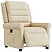 Poltrona Elettrica Reclinabile Crema in Tessuto - Foto miniatura 2