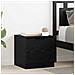 Armadietto per letto 2 pcs Rovere nero 40 x 39 x 40 cm - Foto miniatura 2