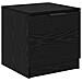 Armadietto per letto 2 pcs Rovere nero 40 x 39 x 40 cm - Foto miniatura 6