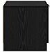 Armadietto per letto 2 pcs Rovere nero 40 x 39 x 40 cm - Foto miniatura 8