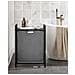 Cesto portabiancheria Valora grigio a scomparto singolo, stile loft, 65 l - Foto miniatura 2