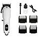 Tagliacapelli Elettrico Ricaricabile Cordless Professionale Con Lama In Ceramica E Display Lcd White - Foto miniatura 1