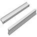 Manico 2 pcs Argento 105.7 x 7.4 x 15.5 mm Alluminio - Foto miniatura 1