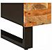 Mobile laterale Marrone 90 x 33 x 75 cm Legno di mango massello - Foto miniatura 8