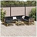 Set Divani da Giardino 8 pz in Legno Impregnato di Pino - Foto miniatura 3