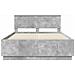 Struttura del letto con testiera Grigio cemento 150 x 200 cm - Foto miniatura 7