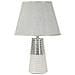 Lampada Da Tavolo Vkh117-bianco-ceramica-25x25x41 Cm - Foto miniatura 1