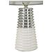 Lampada Da Tavolo Vkh117-bianco-ceramica-25x25x41 Cm - Foto miniatura 2