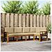 Set di divani con cuscino 5 pcs Naturale e Beige - Foto miniatura 2