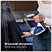 Steam Easy Express, ferro da stiro portatile verticale, piastra acciao, pronto in 30"", tasto erogazione vapore continuo, vapore continuo 25-30 g, serbatoio 250 ml, 1500 W - Foto miniatura 4