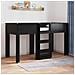 Letto a Castello per Bambini Rovere Nero 75 x 190 cm - Foto miniatura 2