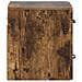 Mobiletto da notte a muro 2 pcs Rovere Fumo 34,5 x 33 x 40 cm - Foto miniatura 6