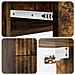 Mobiletto da notte a muro 2 pcs Rovere Fumo 34,5 x 33 x 40 cm - Foto miniatura 8