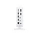 DUF-E01/E replicatore di porte e docking station per laptop Cablato Thunderbolt 4 Bianco - Foto miniatura 4