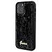 Iphone 12/12 Pro - Custodia Metallica Nera Guess Sequin Script - Foto miniatura 1
