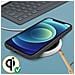 Cover Silicone Iphone 12 / 12 Pro Semi-rigida Opaca Soft Touch Nero - Foto miniatura 4