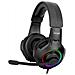 QH-25 Cuffia Padiglione Auricolare Gaming Nero - Foto miniatura 3