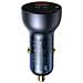 Mostra Baseus Caricatore Per Auto Particolare Digitale Qc + Pps Doppio 65w Gray (cckx-c0g)  - Foto miniatura 2