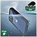 Cover Iphone 12 Waterproof 2m Con Vetrino Nero - Foto miniatura 5