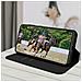 Custodia Samsung Galaxy S21 Ultra Portacarte Funzione Supporto Similpelle Nero - Foto miniatura 2
