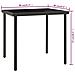 Tavolo Da Pranzo Per Esterni Antracite 80x80x72cm Vetro Acciaio - Foto miniatura 3