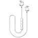 TAE4205WT / 00 Auricolari Wireless Bluetooth Driver da 8,2 mm Pulsante BASS Boost 10 ore di Riproduzione Ricarica USB-C Stabili, Flessibili e Comode Colore Bianco - Foto miniatura 3